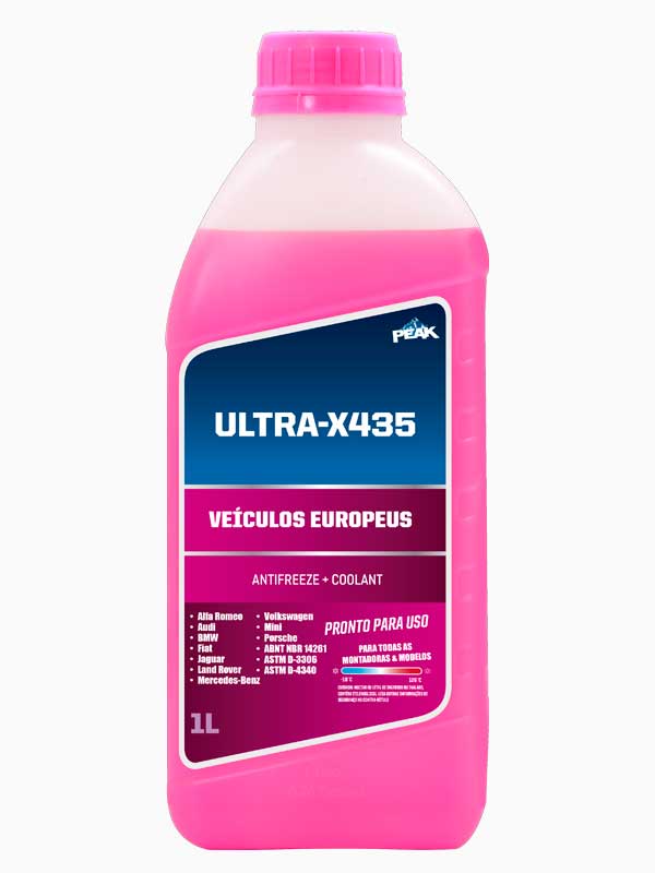 Aditivo Diluido Peak Ultra-  X435 Europeus 1L (Rosa)