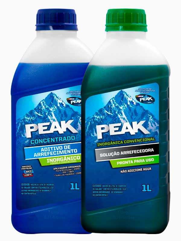 Aditivo Diluido pronto para uso Inorgânico Peak Long Life 1L